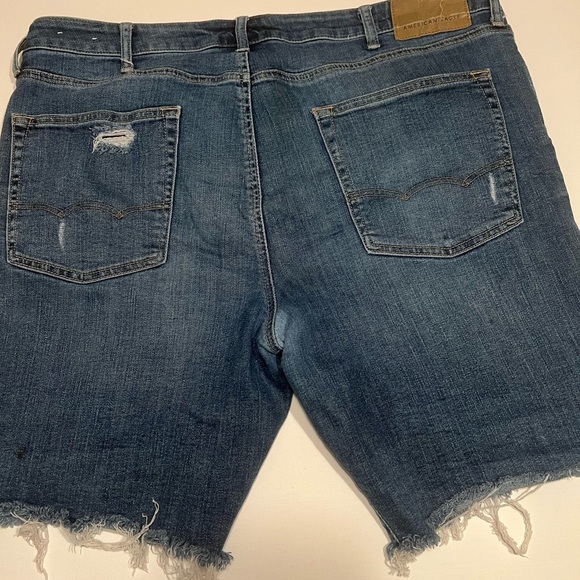 EUC‎ 2019 Men's American Eagle Distressed Denim Shorts Size 38🔥🔥 (R) - Picture 5 of 6